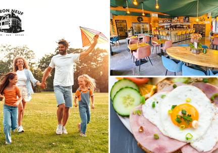 Wandelarrangement incl. koffie met gebak + lunch bij Perron Neuf