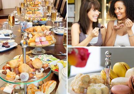 High tea (2 uur) + glas bubbels of jus d'orange bij Grand CafÃ© Time For You