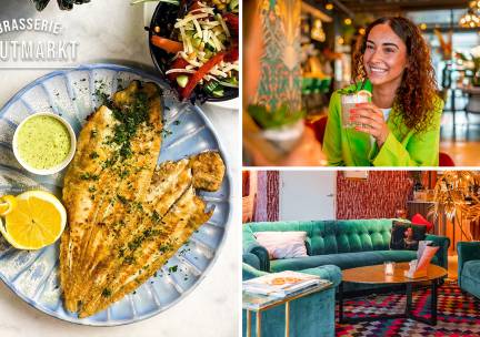 3-gangendiner à la carte bij Brasserie Houtmarkt in hartje Breda