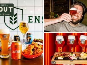 Bierproeverij naar keuze + bijpassende hapjes bij CafÃ© Mout