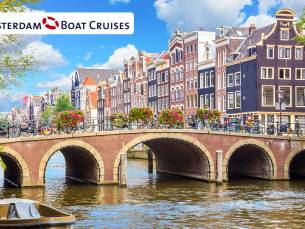 Rondvaart door Amsterdam (75 min)