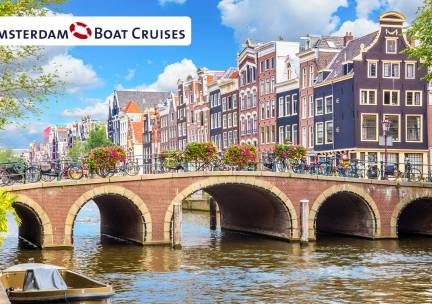 Rondvaart door Amsterdam (75 min)