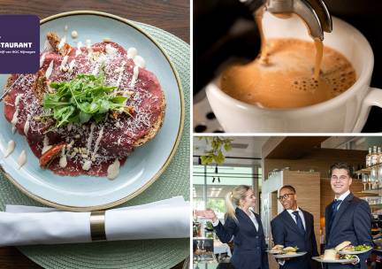 3-gangenlunch + drankje naar keuze bij Het Restaurant - ROC in hartje Nijmegen