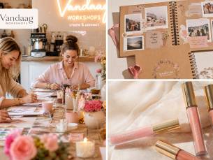 Workshop naar keuze (2 uur) + drankje + cakeje of luxe high tea
