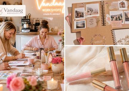 Workshop naar keuze (2 uur) + drankje + cakeje of luxe high tea