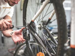 Onderhoudsbeurt fiets incl. poetsen + reinigen + evt. software-updates en accutest