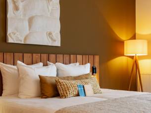 Tweepersoons kamer Deluxe met terras - Douche/toilet