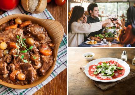 3-gangen keuzediner bij Boscafé Het Rimpelt