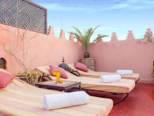 8 daagse vliegvakantie naar Riad Sable Chaud in marrakech, marokko