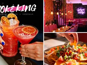 2 cocktails + bite naar keuze bij Restaurant PokÃ© King