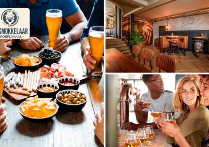 Bierproeverij + borrelplank bij Proeflokaal De Smokkelaar
