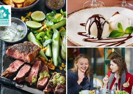 2-gangen shared dining-diner bij De Kanjerkamer