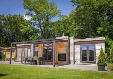 6 + 6 persoons Veluwe Villa met grillhuis op vakantiepark in Voorthuizen