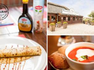 2- of 3-gangen keuzelunch of -diner bij De Roozeboom