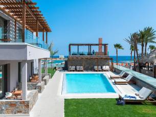 8 daagse vliegvakantie naar High Beach White The Villa Collection in malia, griekenland