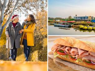 Wandelarrangement + 2-gangenlunch bij Panorama Paviljoen