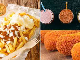 Friet + saus + snack + milkshake in IJmuiden