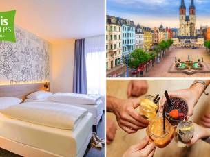 Overnachting voor 2 + welkomstdrankje en meer in Halle