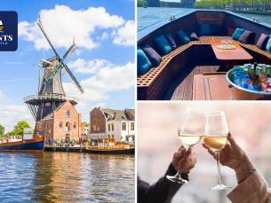 Rondvaart (75 min) + evt. onbeperkt drankjes en snacks