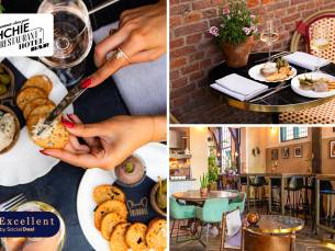 High wine incl. 3 of 4 gerechtjes bij Restaurant Frenchie