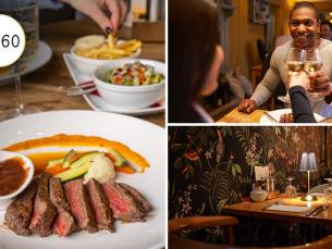 3-gangen keuzediner bij Restaurant No.60 in hartje Zutphen