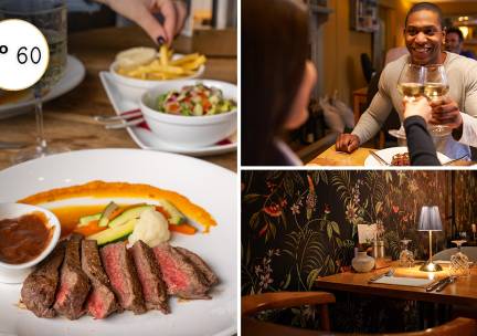 3-gangen keuzediner bij Restaurant No.60 in hartje Zutphen