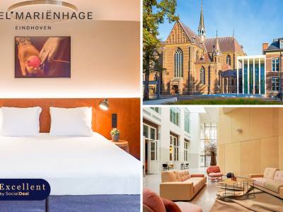 Luxe overnachting voor 2 + evt. ontbijt in hartje Eindhoven