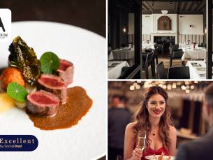 5-gangenlunch of -diner bij Michelinster-restaurant Vivendum