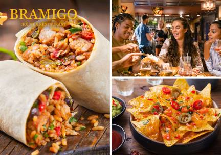 3-gangenproeverij bij Tex-Mex Restaurant Bramigo