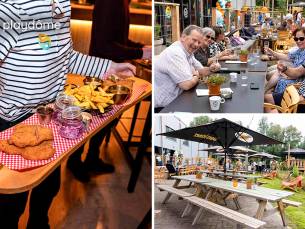 Dinerplank naar keuze of borrelplank + cocktail