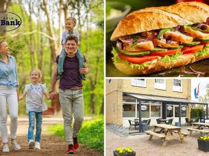 Wandelarrangement met koffie/thee + appeltaart + 2-gangenlunch