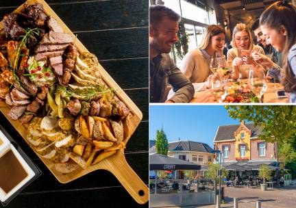 Bourgondisch 3-gangen shared dining-tapasdiner bij Grandcafé De Snor