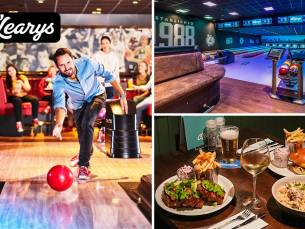 Bowlen (50 min) + hoofdgerecht naar keuze bij O'Learys