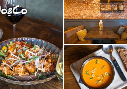 2-gangen keuzelunch + warme drank bij Eetcafé Jo&Co