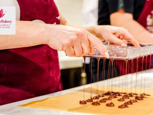 Workshop gevulde bonbons maken + drankje + lekkernij (1,5 tot 2 uur)