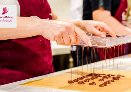 Workshop gevulde bonbons maken + drankje + lekkernij (1,5 tot 2 uur)