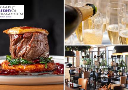 5-gangen verrassingsdiner van de chef + bubbels bij Tussen Kaag & Braassem