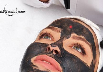 Gezichtsbehandeling (60 min), carbon laser peeling of 6 ontharingsbehandelingen