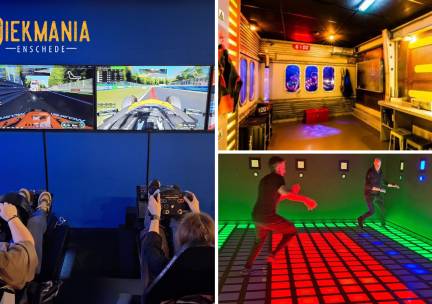 Simracen, escaperoom of all-in-arrangement (60 of 120 min) + evt. bittergarnituur