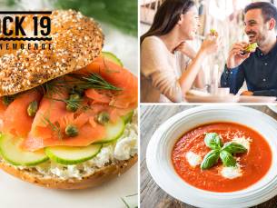 2- of 3-gangen keuzelunch bij Brasserie Dock 19