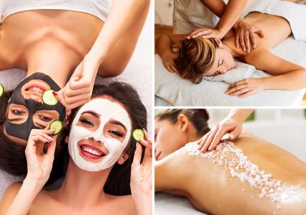 Schoonheidsbehandeling naar keuze of massage (45 min)