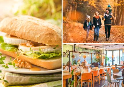 Wandelarrangement en/of 2-gangenlunch