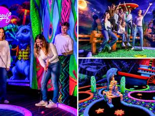 Glowgolf + evt. drankje in hartje Rotterdam
