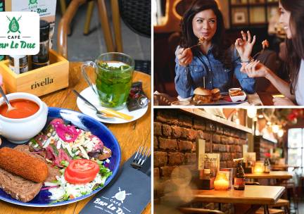 2-gangenlunch bij CafÃ© Bar le Duc in hartje Den Bosch