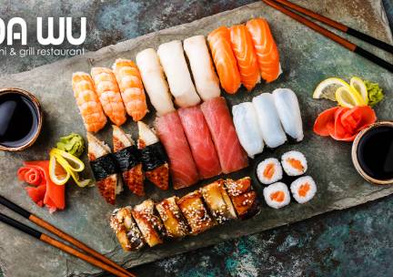 Afhalen: sushibox of pokébowl naar keuze bij Da Wu Sushi & Grill
