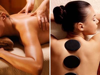 Ontspannings- of hotstonemassage (60 min)