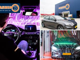 Complete carwash bij Washin7 in Venlo, Tegelen of Weert