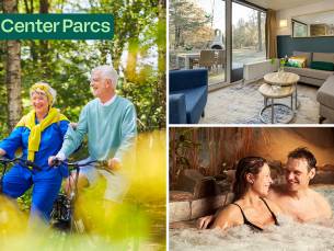 3, 4 of 7 overnachtingen voor 4 in Center Parcs Erperheide