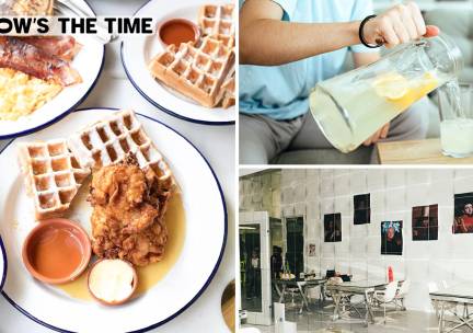 Brunch/lunch + bijgerecht + huisgemaakte limonade bij Now's The Time