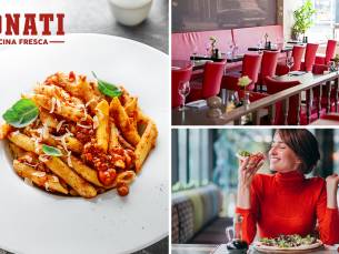 Pizza of pasta naar keuze bij Restaurant Donati
